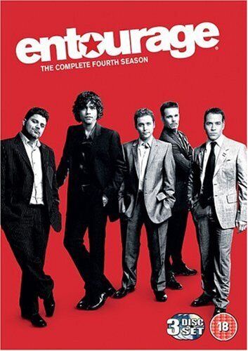 Entourage: The Complete Fourth Season DVD (2008) Jeremy Piven Cert 18 3 Discs Pre-Owned Region 2