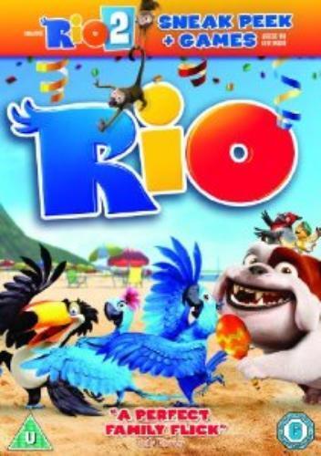 Rio (with Rio 2 Sneak Peek) DVD Pre-Owned Region 2