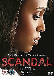 Scandal: The Complete Third Season DVD (2015) Kerry Washington Cert 15 5 Discs Pre-Owned Region 2