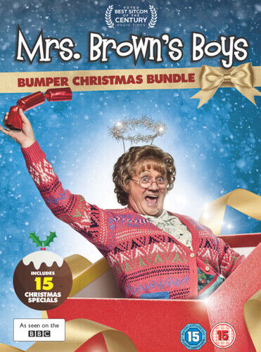 Mrs Brown's Boys: Christmas Collection DVD (2019) Brendan O'Carroll Cert 15 7 Pre-Owned Region 2