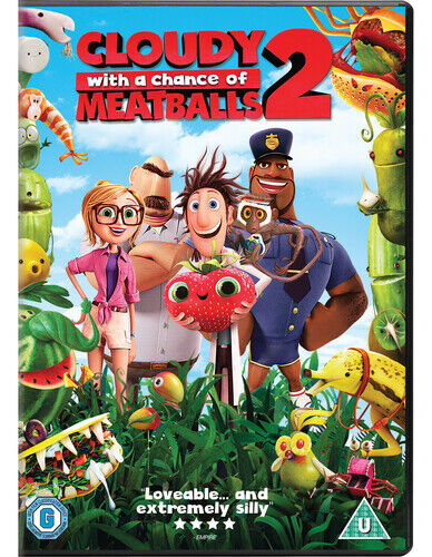 Cloudy With A Chance Of Meatballs 2 DVD (2017) Cody Cameron Cert U Pre-Owned Region 2