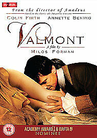 Valmont DVD (2008) Colin Firth, Forman (DIR) Cert 12 Pre-Owned Region 2
