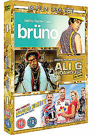 Bruno/Ali G: Indahouse/Talladega Nights DVD (2010) Sacha Baron Cohen, Charles Pre-Owned Region 2