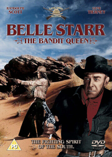 Belle Starr - The Bandit Queen DVD (2011) Gene Tierney, Cummings (DIR) Cert PG Pre-Owned Region 2