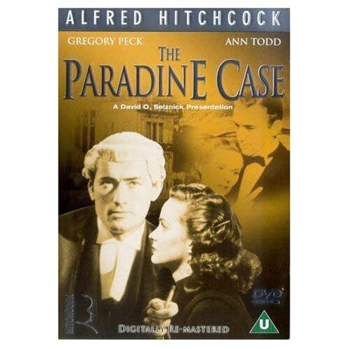 The Paradine Case DVD (2007) Gregory Peck, Hitchcock (DIR) Cert U Pre-Owned Region 2