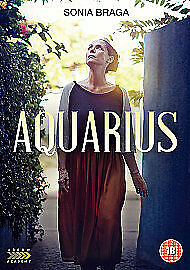 Aquarius DVD (2017) Sonia Braga, Mendonca Filho (DIR) Cert 18 2 Discs Region 2 Brand New