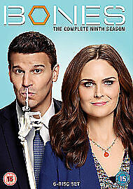 Bones: The Complete Ninth Season DVD (2014) David Boreanaz Cert 15 6 Discs Pre-Owned Region 2