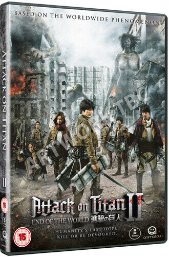 Attack On Titan: Part 2 - End Of The World DVD (2016) Haruma Miura, McFarland Pre-Owned Region 2