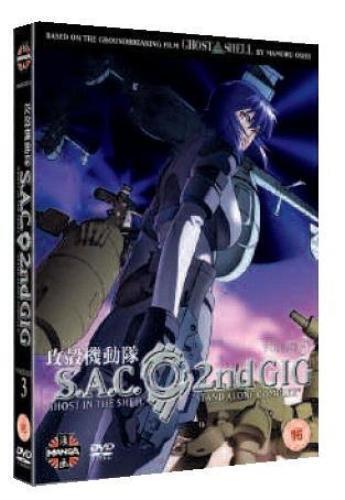 Ghost In The Shell - Stand Alone Complex: 2nd Gig - Volume 3 DVD (2006) Kenji Pre-Owned Region 2