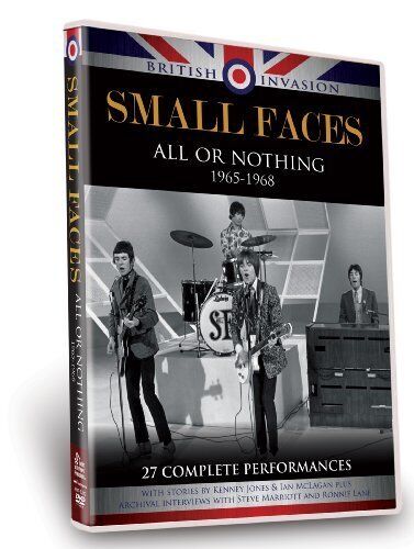 Small Faces: All Or Nothing - 1965-1968 DVD (2009) The Small Faces Cert E Pre-Owned Region 2