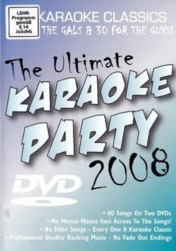 The Ultimate DVD Karaoke Party 2008 - 60 DVD Pre-Owned Region 2