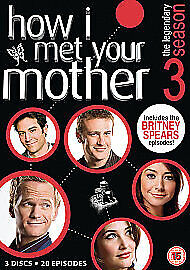 How I Met Your Mother: The Complete Third Season DVD (2010) Josh Radnor Cert 15 Pre-Owned Region 2