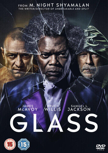 Glass DVD (2019) James McAvoy, Shyamalan (DIR) Cert 15 Pre-Owned Region 2