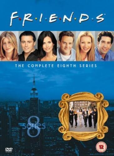 Friends: Series 8 DVD (2004) David Schwimmer, Bright (DIR) Cert 12 Pre-Owned Region 2