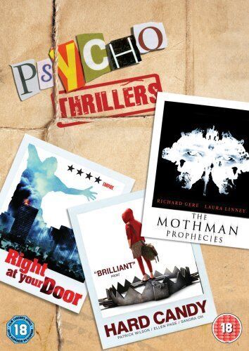 Hard Candy/Right At Your Door/Mothman Prophecies DVD (2007) Mary McCormack, Pre-Owned Region 2