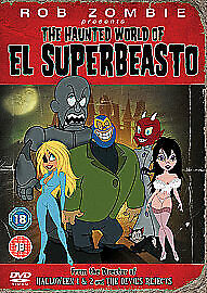 Rob Zombie Presents The Haunted World Of El Superbeasto DVD (2010) Rob Zombie Pre-Owned Region 2