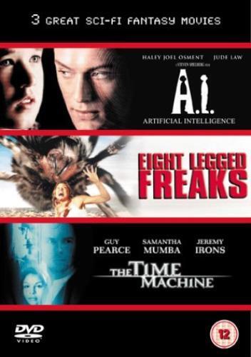 A.I./The Time Machine/Eight Legged Freaks DVD (2003) Haley Joel Osment, Pre-Owned Region 2