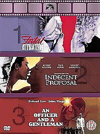 An Officer And A Gentleman/Fatal Attraction/Indecent Proposal DVD (2004) Pre-Owned Region 2