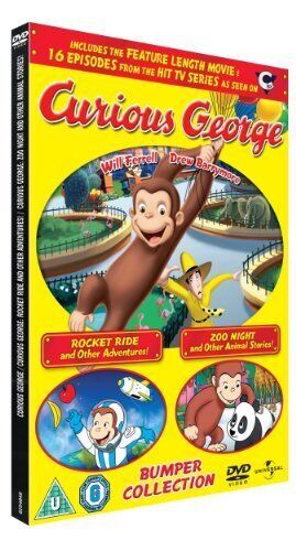 Curious George: Volumes 1 And 2/The Movie DVD (2008) Matthew O'Callaghan Cert U Pre-Owned Region 2