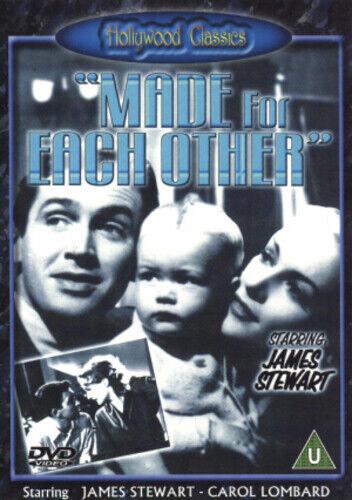 Made For Each Other DVD (2003) James Stewart, Cromwell (DIR) Cert U Pre-Owned Region 2