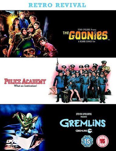 The Goonies/Police Academy/Gremlins DVD (2006) Steve Guttenberg, Donner (DIR) Pre-Owned Region 2