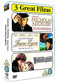 Nicholas Nickleby/Jane Eyre/Wuthering Heights DVD (2007) Anna Calder-Marshall, Pre-Owned Region 2