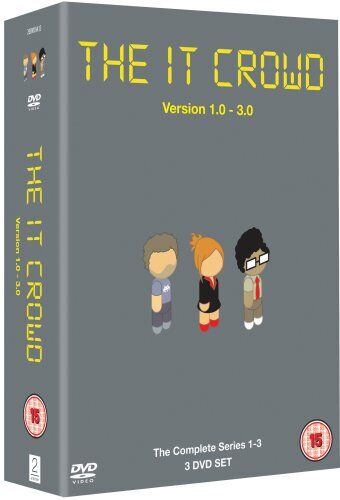 The IT Crowd: Kausi 1-3 DVD (2009) – Käytetty