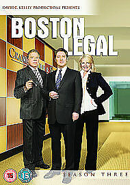 Boston Legal: Season 3 DVD (2008) James Spader Cert 15 6 Discs Pre-Owned Region 2