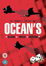 Ocean's Trilogy DVD (2007) George Clooney, Soderbergh (DIR) Cert 12 4 Discs Pre-Owned Region 2