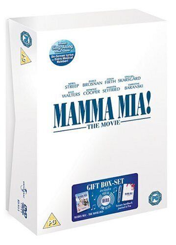Mamma Mia! Gift Set DVD Pre-Owned Region 2