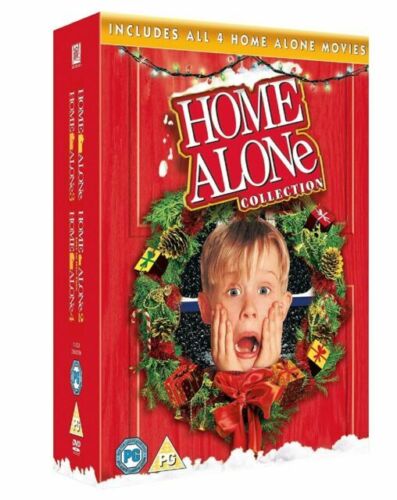 Home Alone/Home Alone 2 /Home Alone 3/Home Alone 4 DVD (2013) Macaulay Culkin, Pre-Owned Region 2
