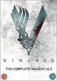 Vikings: The Complete Seasons 1 & 2 DVD (2014) Travis Fimmel Cert 18 6 Discs Pre-Owned Region 2 Vikings: The Complete Seasons 1 & 2 DVD (2014) Travis Fimmel Cert 18 6 Discs Pre-Owned Region 2