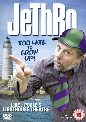 Jethro: Too Late To Grow Up DVD (2009) Jethro Cert 15 Pre-Owned Region 2