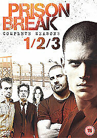 Prison Break: Complete Seasons 1-3 DVD (2008) Dominic Purcell Cert 15 18 Discs Pre-Owned Region 2