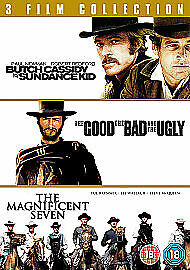 Butch Cassidy And The Sundance Kid/The Good, The Bad... DVD (2011) Paul Newman, Pre-Owned Region 2