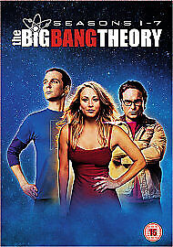 The Big Bang Theory: Sesong 1-7 (2014) DVD, Johnny Galecki, 22 Disker