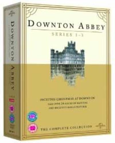 Downton Abbey: Series 1-3/Christmas At Downton Abbey DVD (2012) Hugh Bonneville Pre-Owned Region 2