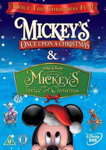 Mickey's Once Upon A Christmas/Twice Upon A Christmas DVD (2008) Walt Disney Pre-Owned Region 2