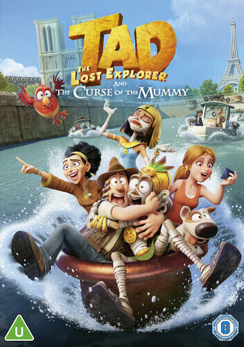 Tad The Lost Explorer And The Curse Of The Mummy DVD (2022) Enrique Gato Cert U Pre-Owned Region 2