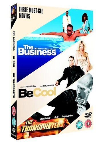 The Business/The Transporter/Be Cool DVD (2006) Jason Statham, Gray (DIR) Cert Pre-Owned Region 2