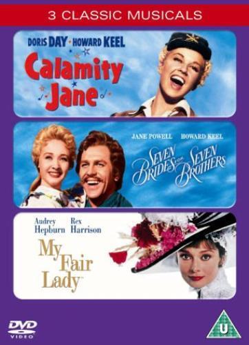 Calamity Jane/Seven Brides For Seven Brothers/My Fair Lady DVD (2005) Audrey Pre-Owned Region 2