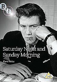 Saturday Night And Sunday Morning DVD (2015) Albert Finney, Reisz (DIR) Cert PG Pre-Owned Region 2