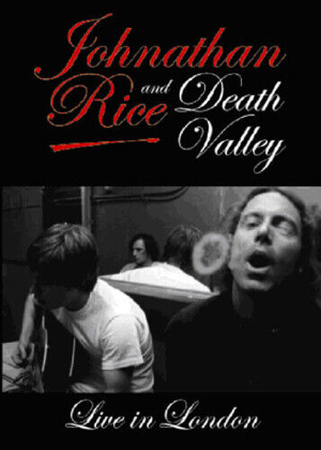 Jonathan Rice And Death Valley: Live In London DVD (2006) Cert E Pre-Owned Region 2
