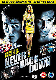 Never Back Down DVD (2008) Sean Faris, Wadlow (DIR) Cert 15 Pre-Owned Region 2