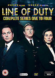 Line Of Duty: Complete Series One To Four DVD (2017) Lennie James Cert 15 8 Pre-Owned Region 2