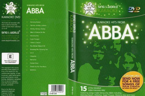Karaoke HITS FROM ABBA DVD Pre-Owned Region 2