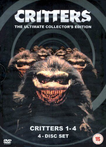 Critters 1-4 DVD (2005) Dee Wallace Stone, Garris (DIR) Cert 15 4 Discs Pre-Owned Region 2