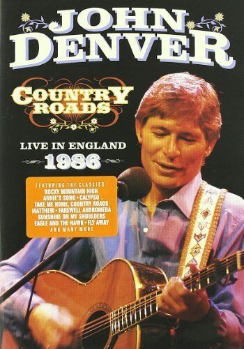 John Denver: Country Roads - Live In England 1986 DVD (2016) John Denver Cert E Pre-Owned Region 2