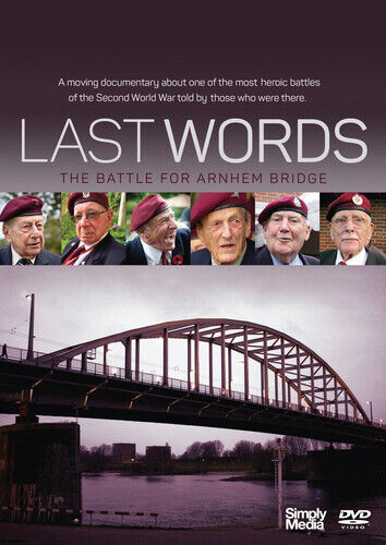 Last Words - The Battle For Arnhem Bridge DVD (2015) Roger Chapman Cert E Pre-Owned Region 2