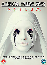 American Horror Story: Asylum - The Complete Second Season DVD (2013) Evan Pre-Owned Region 2
